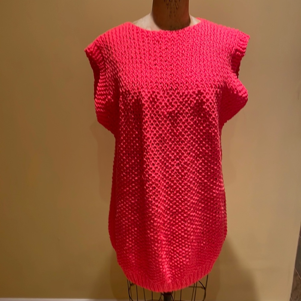 Vintage handmade knit top